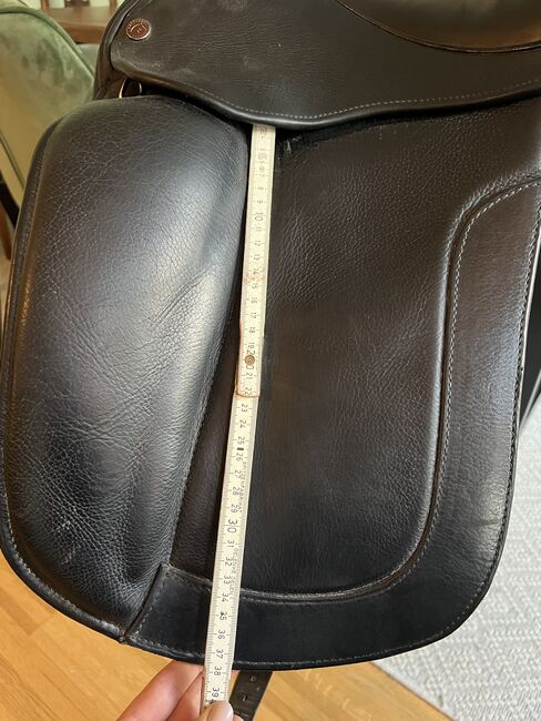 Dressursattel Dresch XT Flat Verdades 17,5 Schwarz Monoblatt Lack, Dresch XT Flat Verdades , Kim Dana, Dressage Saddle, München, Image 8