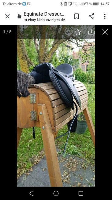 Dressursattel, Equinate  Cooper, Tanja Apt , Dressage Saddle, Duingen 