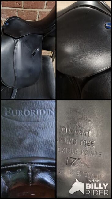 Dressursattel Euroriding Diamant, Euroriding  Diamant Spring Tree, Nicole, Dressage Saddle, Mönchengladbach, Image 7