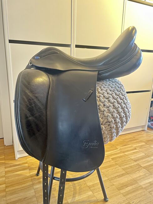 Dressursattel Euroriding/Prestige Emilio 18/34 +2 cm, Euroriding Prestige Emilio, Nicole, Dressage Saddle, Hamburg