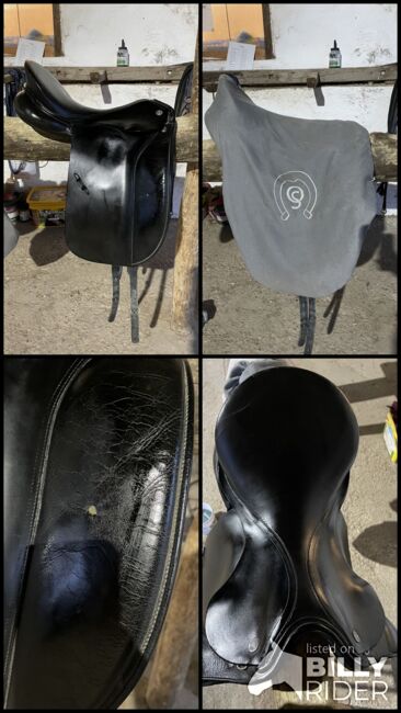 Gut erhaltener Dressursattel, Sattlerei Otto Schuhmacher, Elena Lohberger, Dressage Saddle, Graz, Image 9