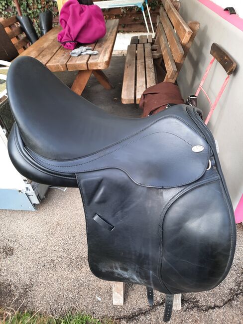 Dressursattel Jorge Canaves, Jorge Canaves Dressursattel, Kim Deininger, Dressage Saddle, Stuttgart, Image 6