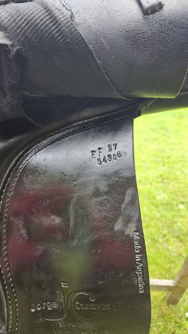 Dressursattel Jorge canaves, Jorge Canaves  Viers Diamant , Nicole Schlee , Dressage Saddle, Handorf , Image 6