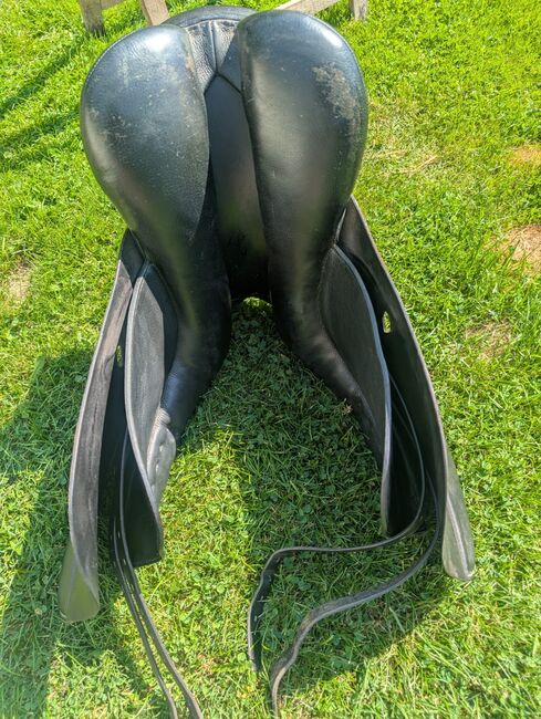 Dressur Sattel Karl Niedersüß, 17,5 Zoll, Karl Niedersüß , Ines, Dressage Saddle, Unterschauersberg, Image 9