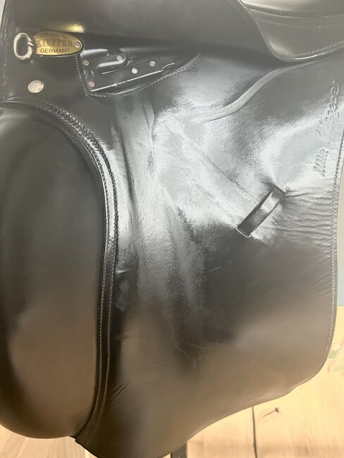 Dressursattel Kieffer 17,5” – Ulla Salzgeber Modell, Kieffer  Dressursattel, Gina-Marie Näser, Dressage Saddle, Gerswalde, Image 7
