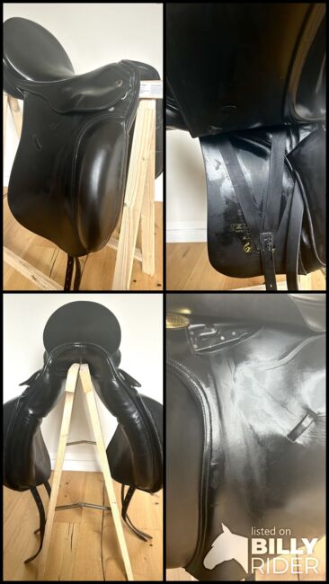 Dressursattel Kieffer 17,5” – Ulla Salzgeber Modell, Kieffer  Dressursattel, Gina-Marie Näser, Dressage Saddle, Gerswalde, Image 12