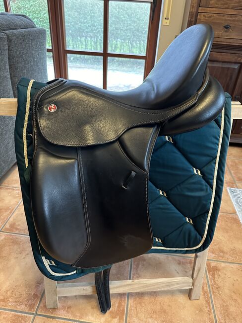 Dressursattel Kieffer Esperanza Exclusive DP Größe 1, Kieffer Esperanza Exclusive DP, Beatrice Ysker, Dressage Saddle, Krummhörn Hamswehrum
