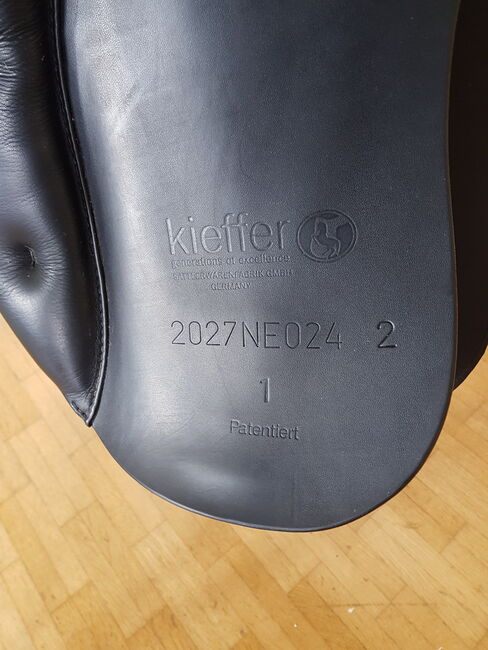 Dressursattel Kieffer Lusitano Evo Exclusiv schwarz Sitz 1 17", Kieffer Lusitano Evo Exclusiv, Anne Grosse , Dressage Saddle, Sindelfingen , Image 5