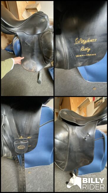 Dressursattel Kieffer, Kieffer  Salzgeber Rusty Exzellent, Anja Hess, Dressage Saddle, Wyk, Image 11