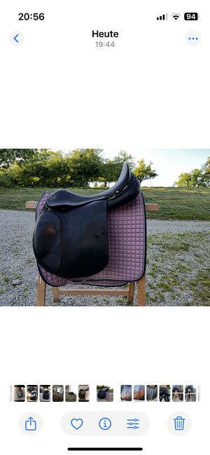 Dressursattel La Belle, La Belle , Alexandra , Dressage Saddle, Hohentannen, Image 7