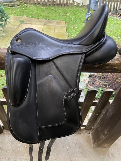 Dressursattel Louisa Koehne 16,5 Zoll Monoblatt, Louisa Koehne , Christina , Dressage Saddle, Winkelhaid