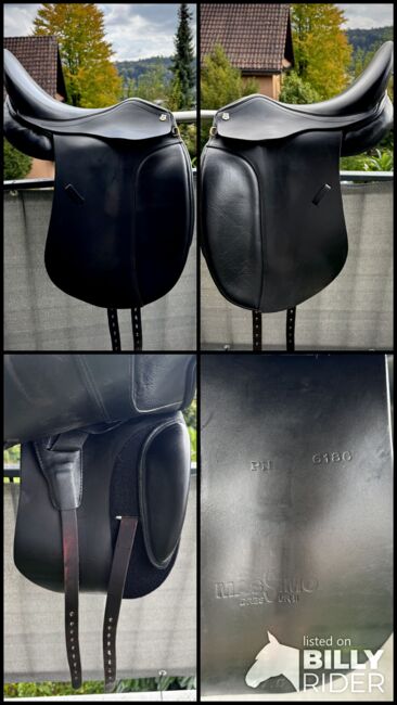 Dressursattel Massimo D2 FK 17,5“, Massimo Dressur II , Verena Heiler, Dressage Saddle, Adligenswil, Image 11
