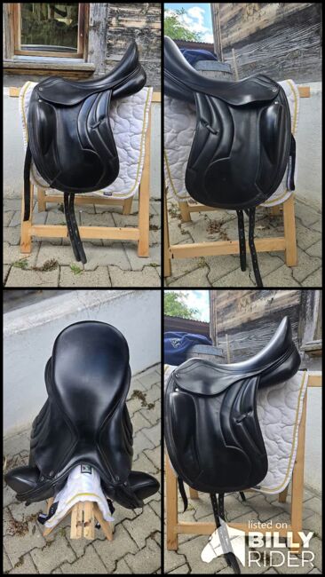 Dressursattel Monoblatt 18", Ella, Dressage Saddle, Glarus, Image 5