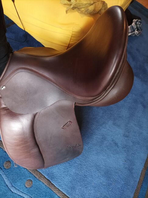 Dressursattel Seabis Zamora 17.5 BRAUN, Seabis Zamora, Levke Hansen , Dressage Saddle, Handewitt, Image 3