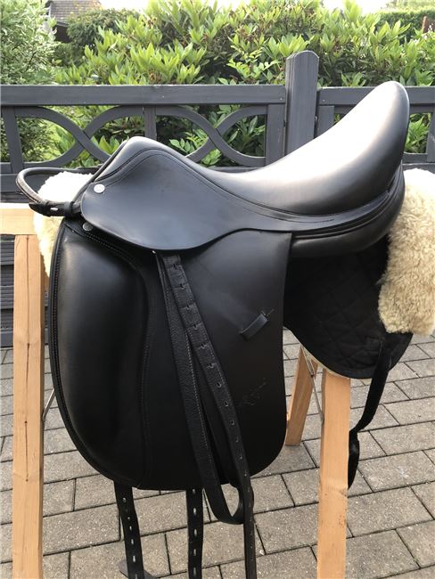 Dressursattel, Selleria Equipe  Dressage Rose, Inga Christiansen , Dressage Saddle, Silberstedt, Image 4