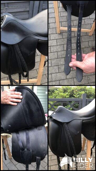 Dressursattel, Selleria Equipe  Dressage Rose, Inga Christiansen , Dressage Saddle, Silberstedt, Image 9