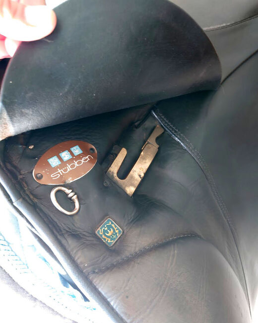 Dressursattel Stübben 17", Stübben, Janina Beilfuß, Dressage Saddle, Ahrensbök, Image 10
