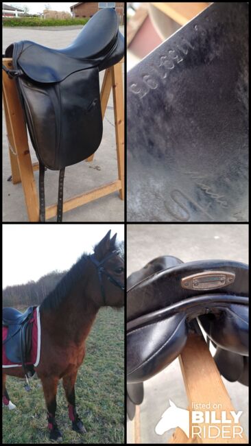Dressursattel Stübben 17", Stübben, Janina Beilfuß, Dressage Saddle, Ahrensbök, Image 13