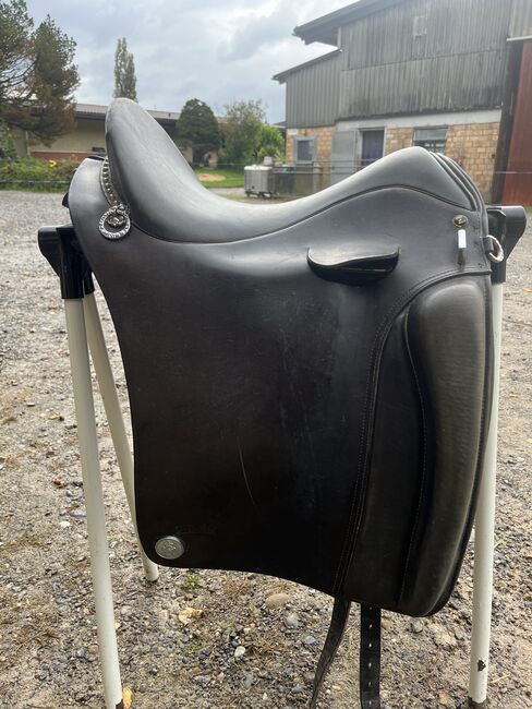 Dressursattel von Zaldi zu verkaufen, Zaldi Lusitanus, Leibundgut Andrea, Dressage Saddle, Sins, Image 8