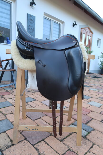 Dressursattel Velicea Magestic 18 Zoll, Velicea Magestic, Ingrid Schneider, Dressage Saddle, Sarród, Image 11