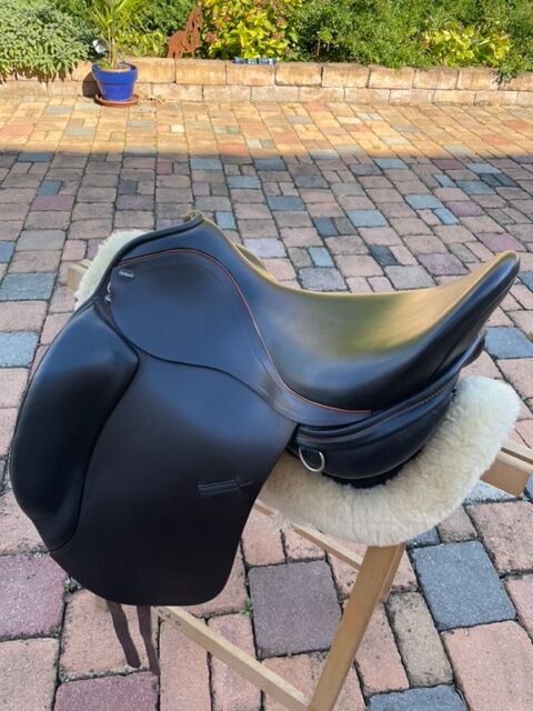 Dressursattel Velicea Magestic 18 Zoll, Velicea Magestic, Ingrid Schneider, Dressage Saddle, Sarród, Image 13