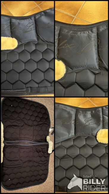 Dressurschabracke mit Einschubtaschen für Korrekturpads, Felix Bühler, Petra, Dressage Pads, Forstern, Image 7