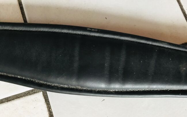 Dressur Leder Mondgurt, Busse  Curved -DR 65 cm schwarz Leder , Conny, Girths & Cinches, Esslingen, Image 3
