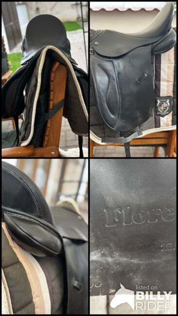 Dressursattel 16,5, Horka Florestan, LM, Dressage Saddle, Nienburg saale, Image 5
