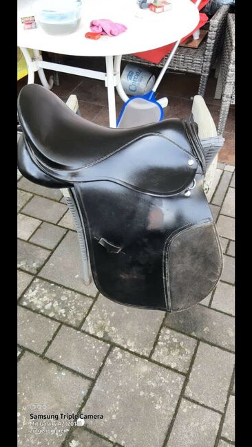 Dressursattel 16 zoll, Loesdau, Tanja, Dressage Saddle, Wershofen, Image 6