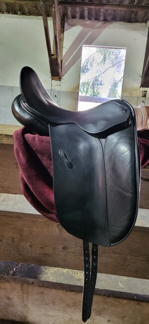 Dressursattel 17,5, Nicalex/Hackenbroch, Becci, Dressage Saddle, Mudersbach, Image 2