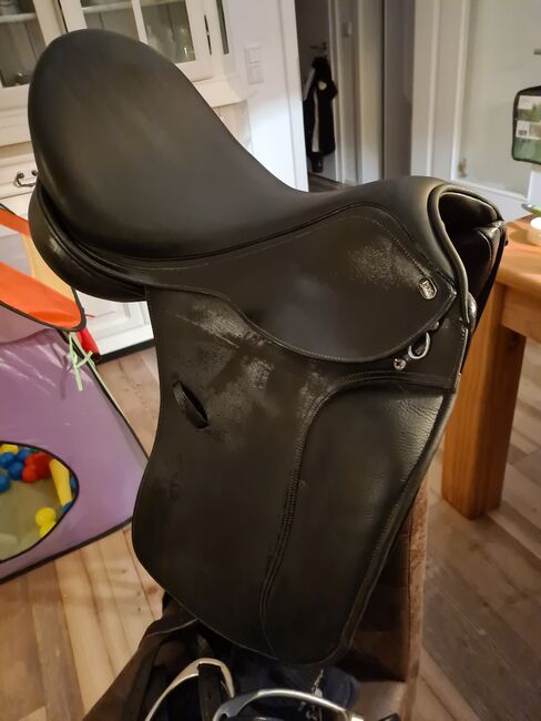 Dressursattel 17,5 " schwarz, PDS Carl hester edition S 500, Danica meißner , Dressage Saddle, Xanten