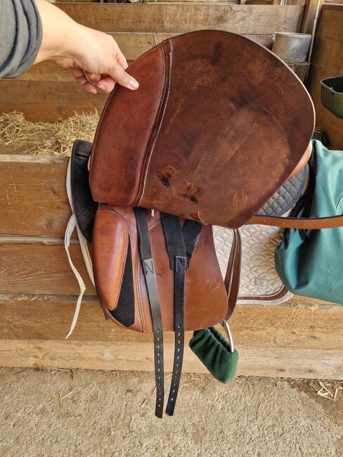Dressursattel 17,5 Zoll wie Sommer, mona, Dressage Saddle, Petershausen, Image 3