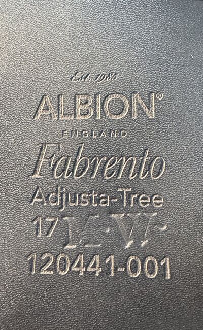 Dressursattel Albion Fabrento 17 MW, Albion Fabrento, Mirja, Dressage Saddle, Lasbek