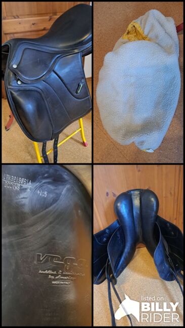 Dressur-Sattel - Amerigo Vega Special - 17 Zoll - mit Zubehör, Amerigo Vega Special, Wiechmann, Dressage Saddle, Celle, Image 14