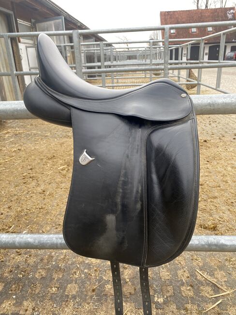 Dressursattel Bates 17 Zoll, Bates  Bates Cair , Glos Nelly , Dressage Saddle, München, Image 5