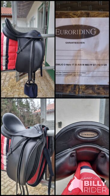 Dressursattel Emilio Euroriding by Prestige, Euroriding by Prestige  Emilio , Nadine, Dressage Saddle, Eschlam, Image 5