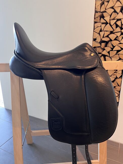 Dressursattel Ergo Saddlefit 17", Ergo Saddlefit/Hennig Sattel Gold , Magique , Dressage Saddle, Wädenswil, Image 2