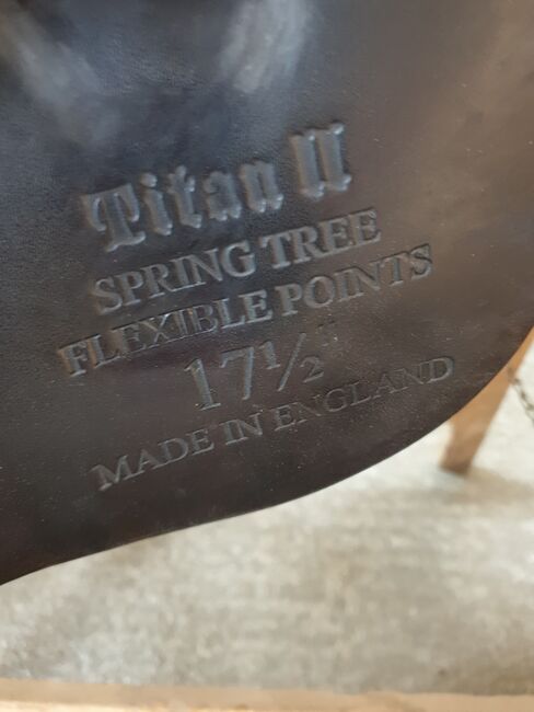 Dressursattel Euroriding Titan II 17,5 Zoll, Euroriding Titan II, Franziska, Dressage Saddle, Kahla, Image 3