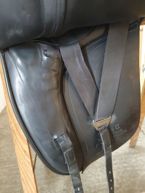 Dressursattel Euroriding Titan II 17,5 Zoll, Euroriding Titan II, Franziska, Dressage Saddle, Kahla, Image 2