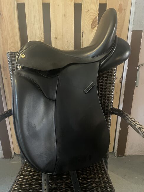 Pony Dressursattel, Dressursattel 16,5 Zoll, Anatomica Orion , Jeanette Zobel , Dressage Saddle, Senden, Image 3