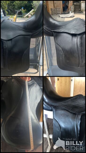 Dressursattel der Vollmaßsattlerei Dresch, Dresch Dressursattel, Lea Decker, Dressage Saddle, Münsingen, Image 7