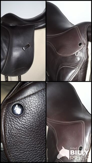 Dressursattel Harry Dabbs (Anke Just), Elegant, 17,5", Harry Dabbs / Anke Just Elegant, Sabine Kittl, Dressage Saddle, Rheine, Image 10