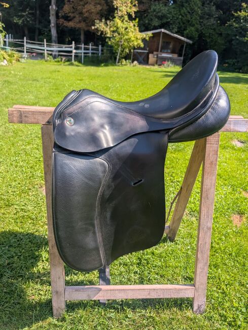 Dressur Sattel Karl Niedersüß, 17,5 Zoll, Karl Niedersüß , Ines, Dressage Saddle, Unterschauersberg, Image 4