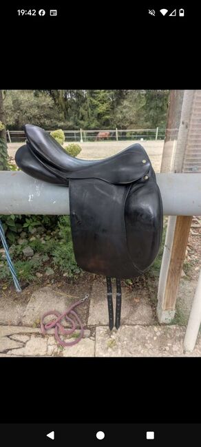 Dressur Sattel Karl Niedersüß, 17,5 Zoll, Karl Niedersüß , Ines, Dressage Saddle, Unterschauersberg, Image 7