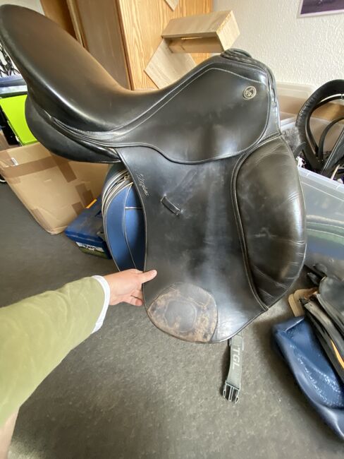 Dressursattel Kieffer, Kieffer  Salzgeber Rusty Exzellent, Anja Hess, Dressage Saddle, Wyk