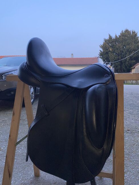 Dressursattel KM 17,5Zoll, KM Dressursattel 17,5Zoll, Christina, Dressage Saddle, Marquartstein , Image 7