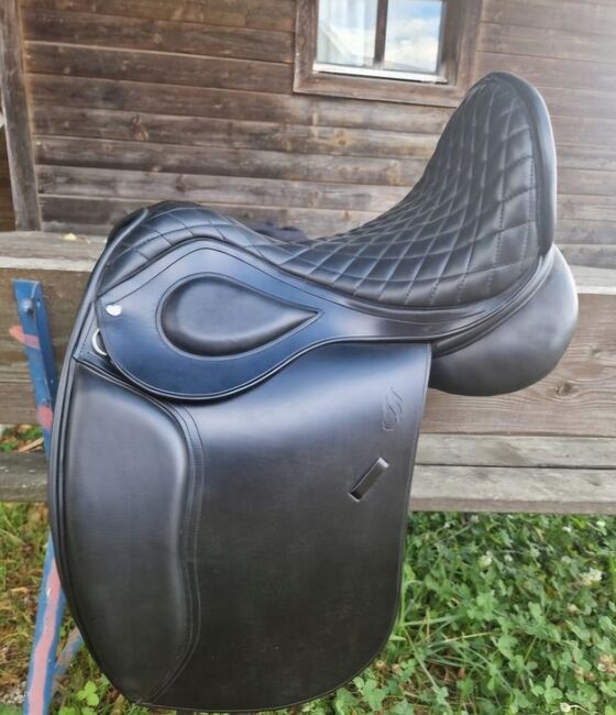 Dressursattel, Manuela Schmiedhofer , Lambskin Pad, Obdach