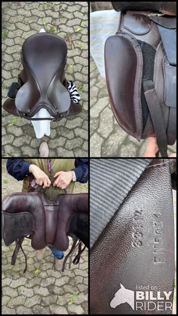 Dressursattel Massimo Dressur 1 - Sprenger Steigbügel & Riemen, Massimo Dressur 1, Claudia Moertter, Dressage Saddle, Krefeld, Image 10