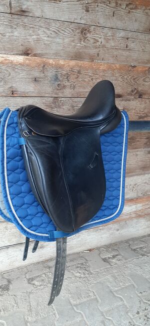 Dressursattel mit breiter Kammer, HKM Melodie, Maresa, Dressage Saddle, Pfullingen