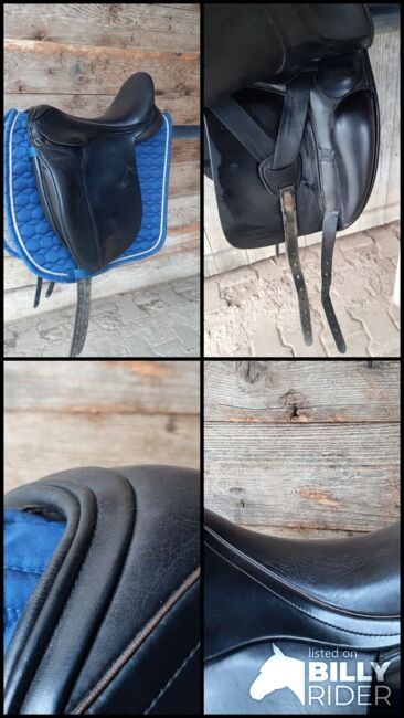 Dressursattel mit breiter Kammer, HKM Melodie, Maresa, Dressage Saddle, Pfullingen, Image 8